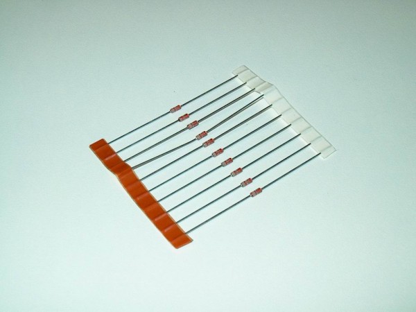 ZPD2V7 - 10 Stück Zener Diode 2,7V 500mW 85°C BZX