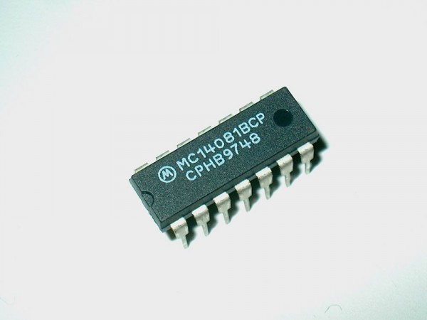4081 DIP - Ic Baustein CMOS Quad 2Input AND Gate MC14081