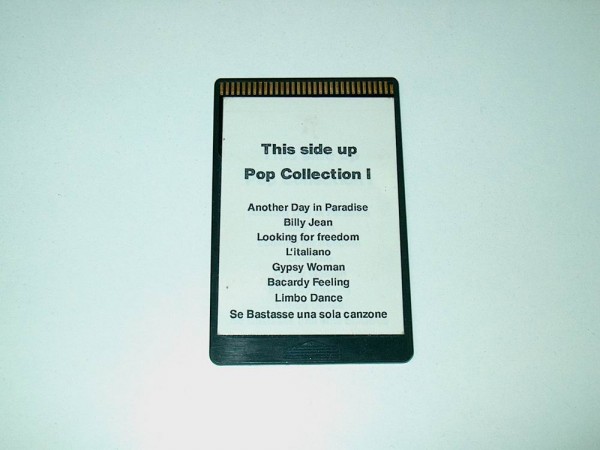 POPCOL1-R - Rhythm Card Pop Collection 1 Memory Cartridge für Wersi CD-Line