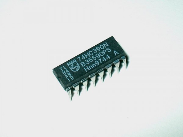 74HC390 DIP - Ic Bauteil TTL Dual decade ripple counter DIL Logic-Chip