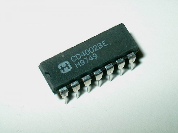 4002 DIP - Ic Baustein CMOS Dual 4Input NOR Gate