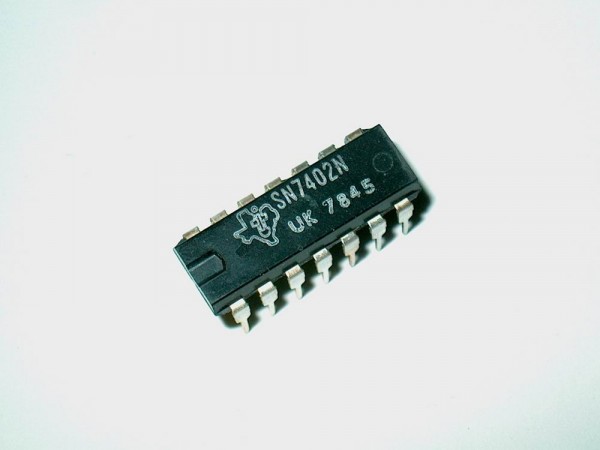 7402 DIP - Ic Bauteil TTL Quadruple 2-Input Positive-Nor Gate DIL Chip