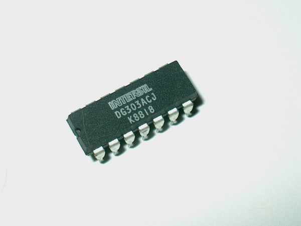 DG303ACJ - Ic Baustein I3-303-5 DIP14 TTL-Compatible, CMOS Analog Switches