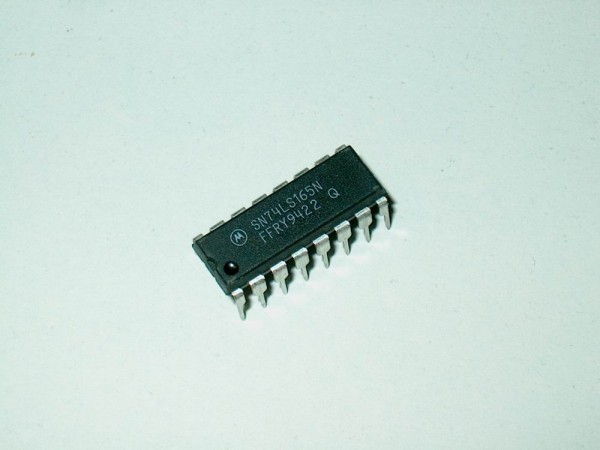 74LS165 DIP - Ic Bauteil TTL 8-Bit Parallel In Serial Output Shift Re DIL