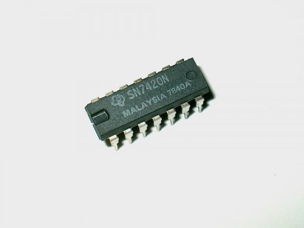 7420 DIP - Ic Bauteil TTL Dual 4-Input Positive-Nand Gates DIL Logic-Chip