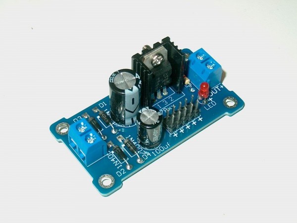 M215 - Festpannungregler 15V 1A Modul Betriebsfertig 60x32x22 AC-DC Wandler