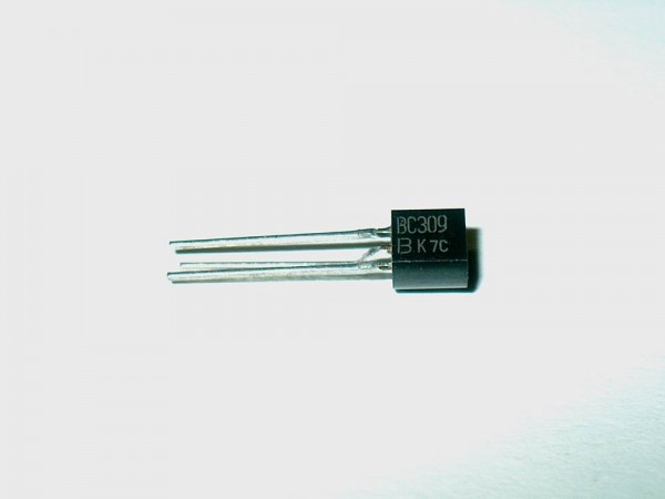 BC309B - 5 Stück Transistor PNP 25V 0,1A 0,5W TO-92