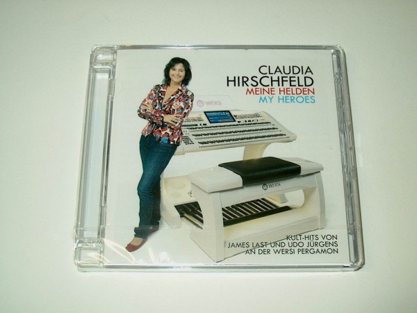 P905 - CD Claudia Hirschfeld - Meine Helden My Heros auf Wersi Pergamon %Posten
