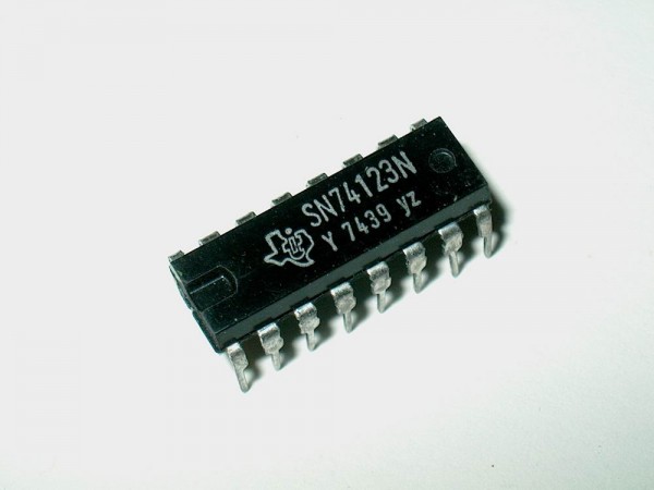 74123 DIP - Ic Bauteil TTL Retrigerable Monostable Multivibrators DIL Logic-Chip