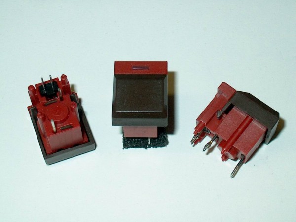 TA700-RT - Ersatzteil Taster Rot mit LED für Wersi CD-Serie 640071