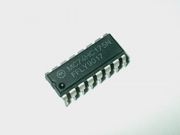 74HC175 DIP - Ic Bauteil TTL Quad D-type flip-flop with reset; pos. trig DIL Logic