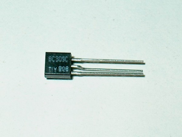 BC309C - 10x Transistor PNP 25V 0,1A 0,5W TO-92