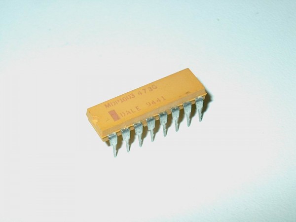 MDP1603-347G - Netzwerk DIP 47K-Ohm DALE (Vishay) Thick film resistor Network