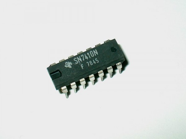 7410 DIP - Ic Bauteil TTL Triple 3-Input Positive-Nand Gates DIL Chip