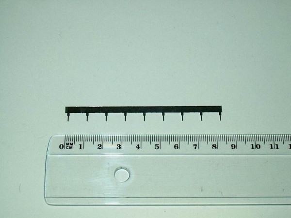 EL1700S09 - Stromschiene Verteiler für Leiterplatten 9pol. 1Phasig Wersi