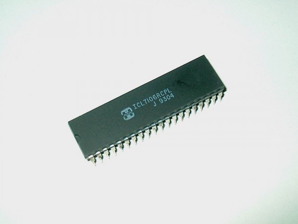 ICL7106RCPL DIP40 - Ic Baustein 3½ Digit, LCD/LED Display, A/D Converters