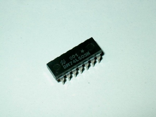 74LS03 DIP - Ic Bauteil TTL Quad 2-Input NAND Gates Open-Coll. DIL Chip
