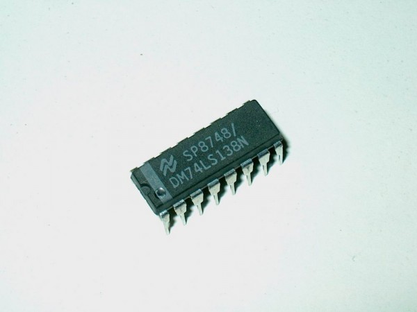 74LS138 DIP - Ic Bauteil TTL Decoder/Demultiplexer DIL Logic-Chip