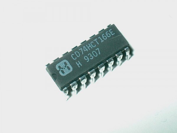 74HCT166 DIP - Ic Bauteil TTL 8-bit parallel-in serial-out shift DIL Logic-Chip