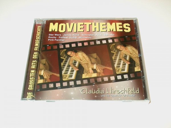 809-003 - CD Claudia Hirschfeld - Moviethemes auf Wersi Louvre %Posten