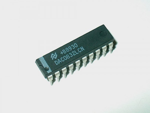 DAC0832LCN - Ic Baustein DIP20 8-Bit P Compatible, Double-Buffered DA Converters