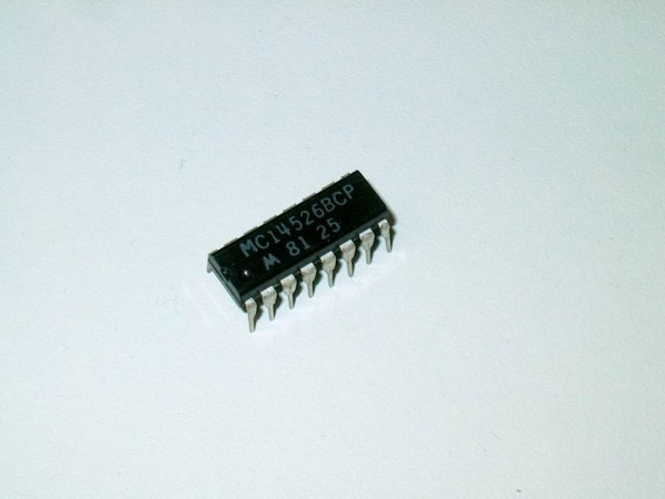 4526 DIP - Ic Bausteil CMOS Programmable 4-bit binary down counter