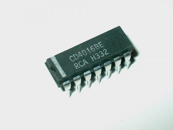 4016 DIP - Ic Baustein CMOS Quad Bilat Switch CD4016BE