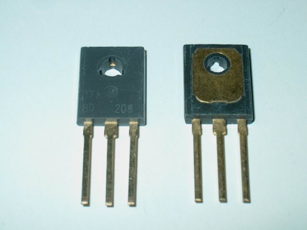 BD208 - Transistor PNP 60V 10A 90W TO127 [2pcs]