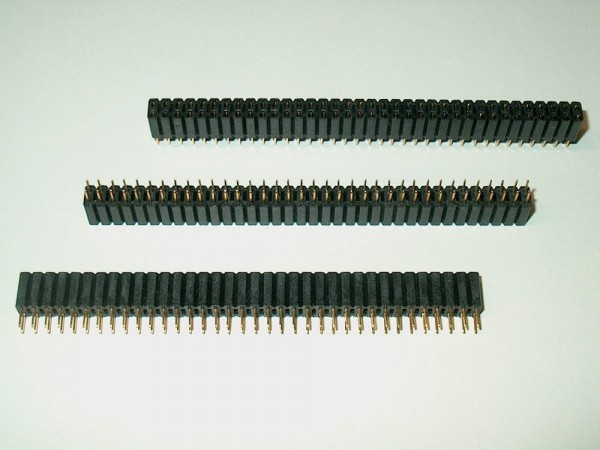 BLT236 - 72polig Buchsenleiste Leiterplatten Verbinder RM2.54 beliebig trennbar