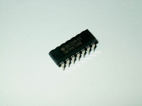 74HCT04 DIP - Ic Bauteil TTL Hex Inverter DIL Logic-Chip