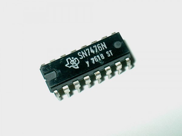 7476 DIP - Ic Bauteil TTL Dual J-K Flip-Flops Preset Clear DIL Chip