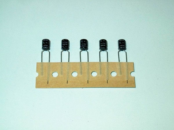 ER210-35 - Elko 10uF 35V 105°C radial 5x7mm RM5 [20pcs]
