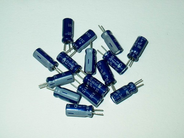 ER213-63 - Elko 10uF 63V 85°C radial 5x11mm RM2,54 Samwha [20pcs]