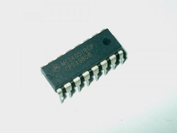 4051 DIP - Ic Baustein CMOS 8-Channel Analog Multiplexer