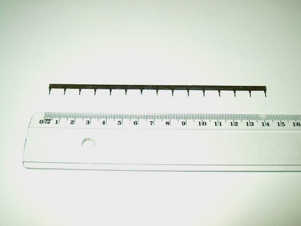 EL1700S15 - Stromschiene Verteiler für Leiterplatten 15pol. 1Phasig Wersi