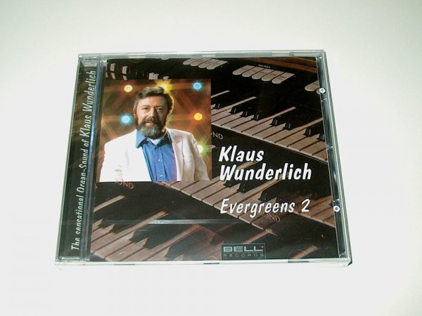 809-006 - CD Klaus Wunderlich - Evergreens Vol.2 auf Wersi - Hammond Orgel %Posten