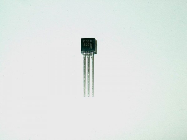 BC307B - 20 Stück Transistor PNP 45V 0,1A 0,5W TO-92