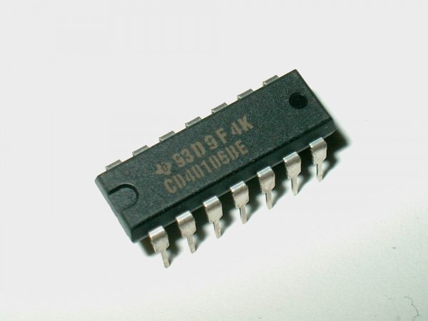 40106 DIP - Ic Baustein CMOSHex Schmitt Trigger Inverter