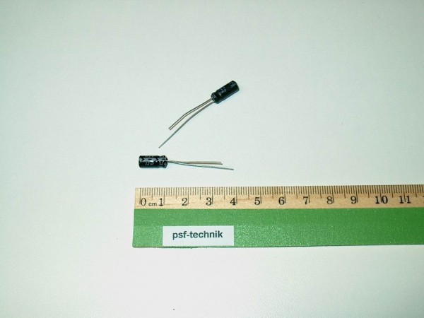 ER122-63 - Elko 2,2uF 63V 85°C radial 5x11mm RM2,54 DWC [20pcs]